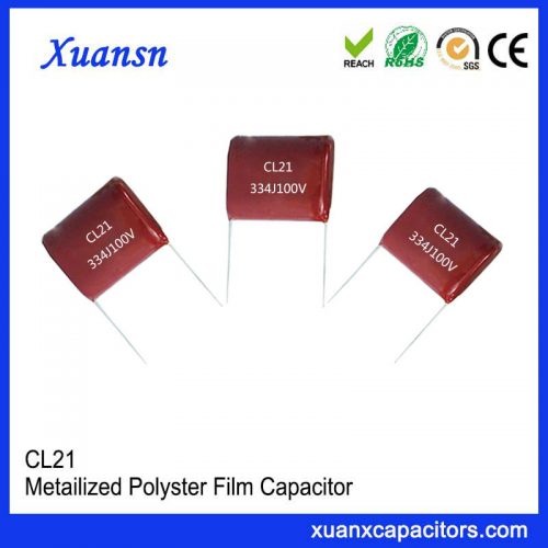 CL21 capacitor 334J 100V