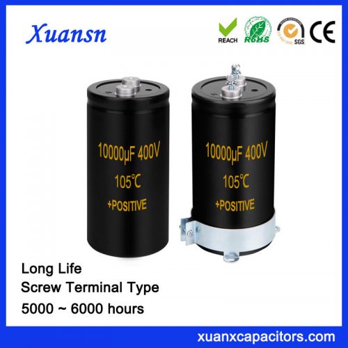 10000UF 400V Screw Terminal Capacitor