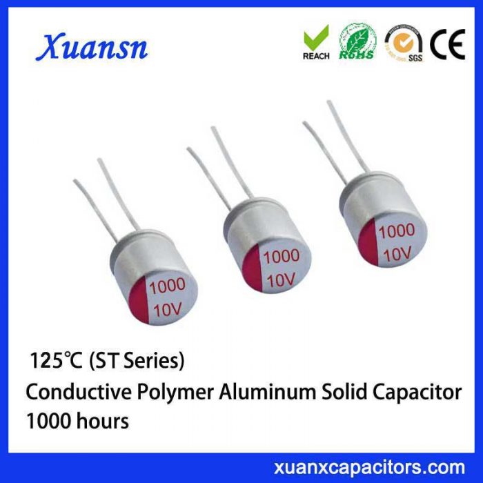 Wide temperature solid capacitor