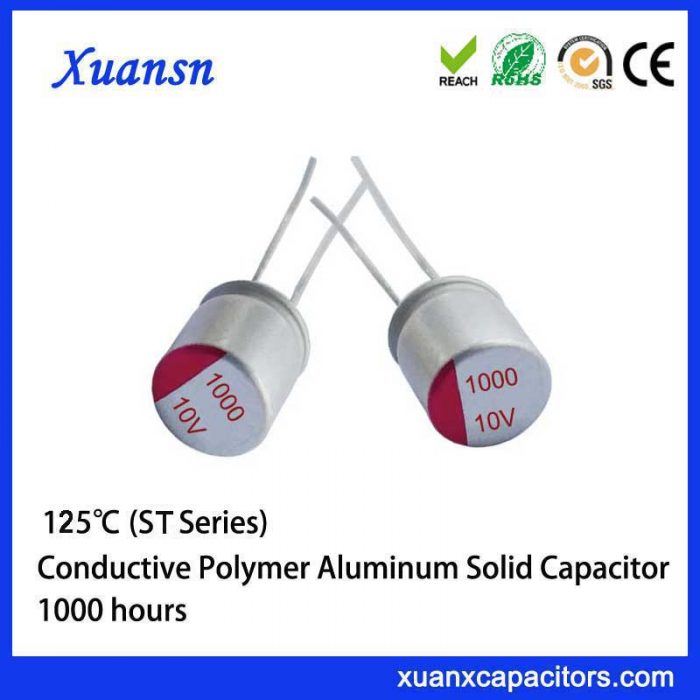 Wide temperature solid capacitor