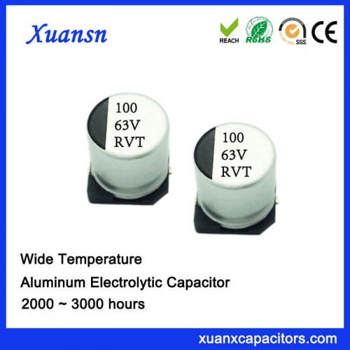 100UF 63V SMD Electrolytic Capacitor