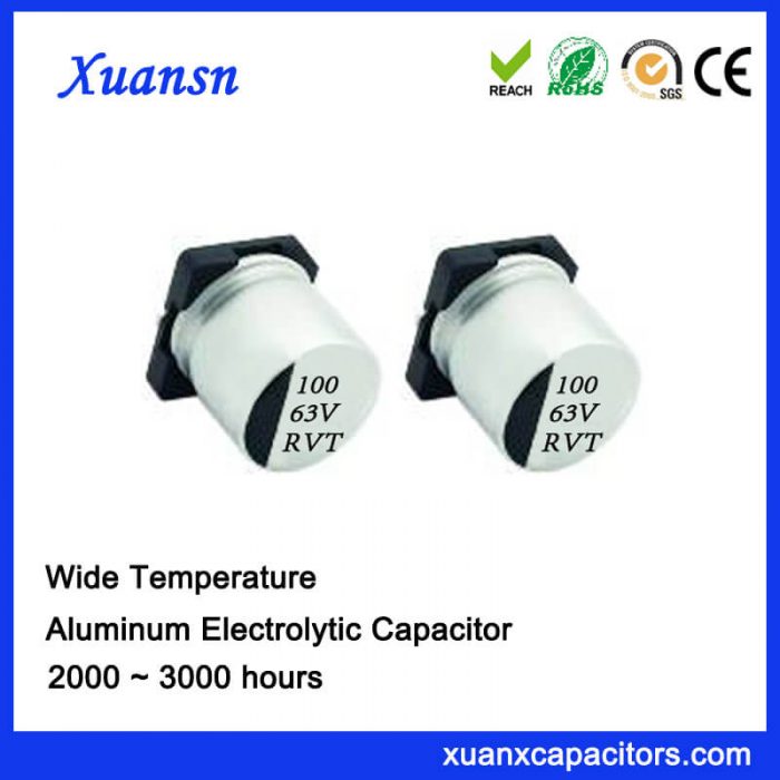 100UF 63V SMD Electrolytic Capacitor