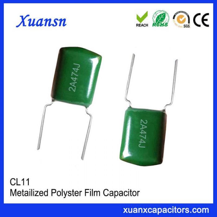 types of film capacitors CL11
