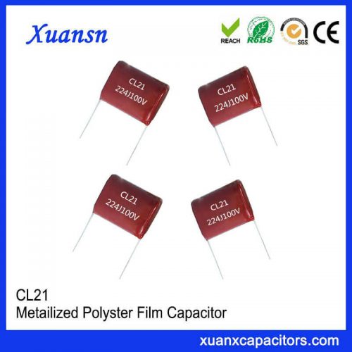 CL21 Polyester Film Capacitor