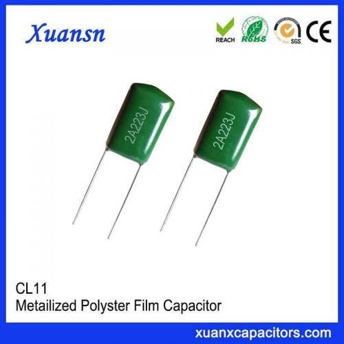 Film capacitor CL11 capacitor 223J100V
