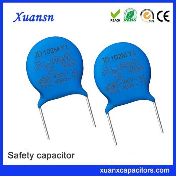 X capacitor y capacitor