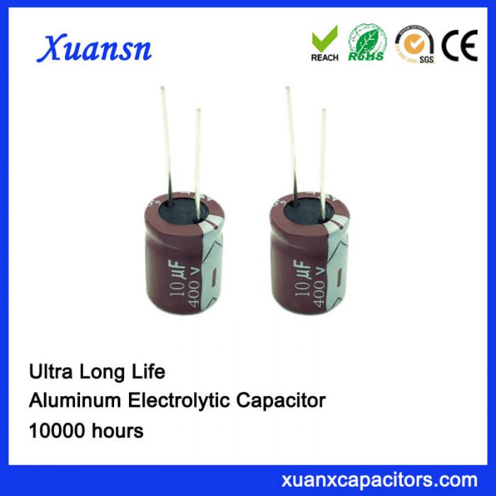 Capacitors 10UF 400V