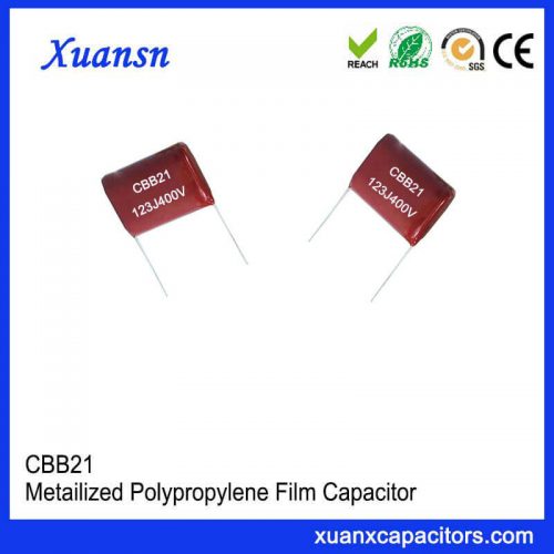 Film capacitor CBB21 123J 400V