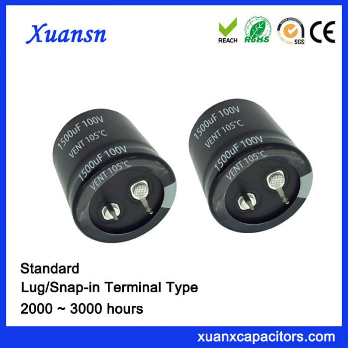 1500UF 100v Aluminum Eelctrolytic Capacitor