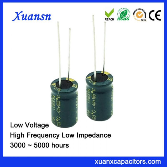 1500uf 10v High Frequency Electrolytic Capacitor