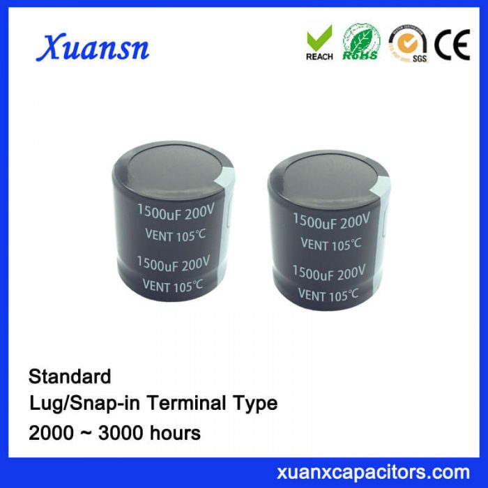 200v 1500uf capacitor