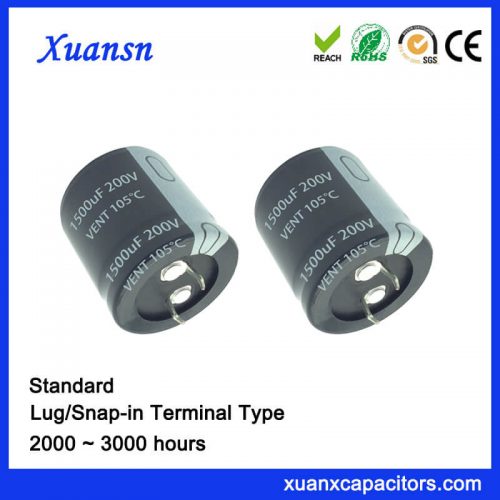 200v 1500uf capacitor