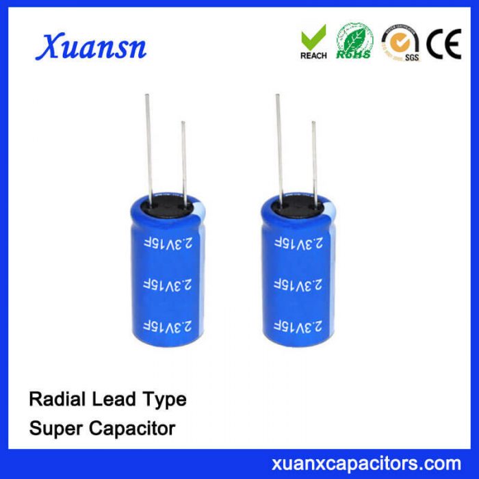 capacitance of supercapacitor