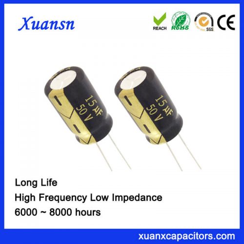 15UF 50V Aluminum Electrolytic Capacitor