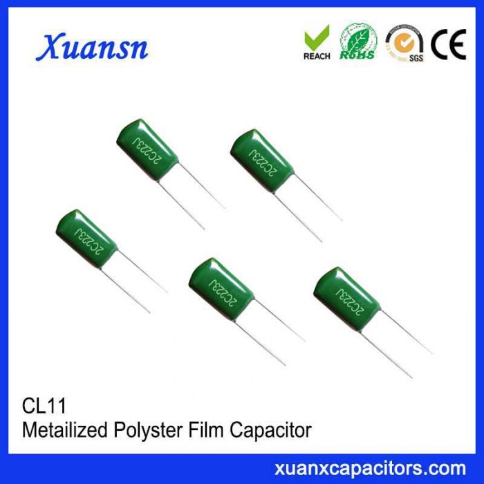 Large capacity Mylar capacitor 223J 160V