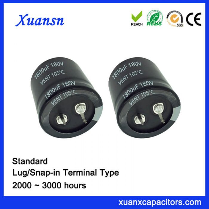 Snap In Capacitor 1800UF 180V