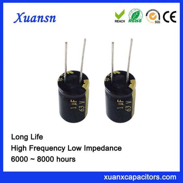 1UF 63V Electrolytic Capacitor
