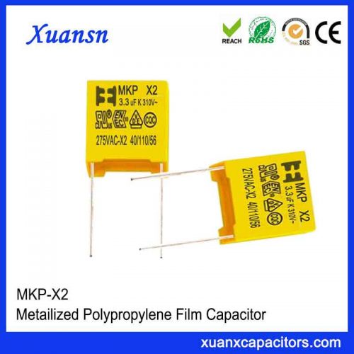 X2 capacitor 3.3uf 275VAC