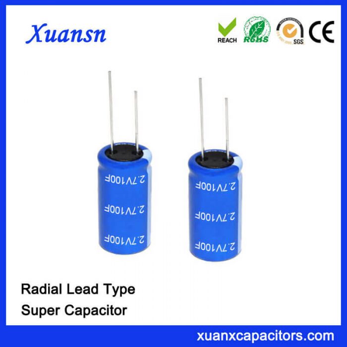 2.7 v 100f capacitor