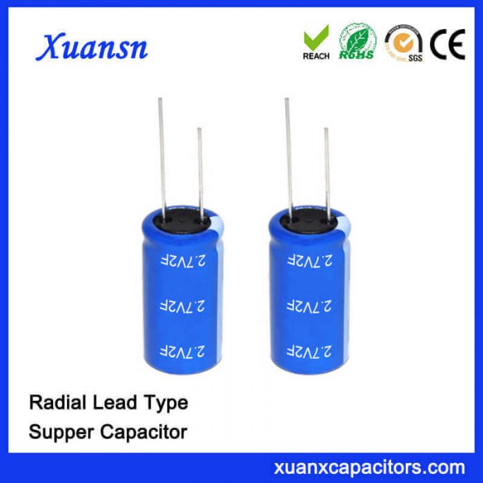 Super Capacitor 2.7V 2F