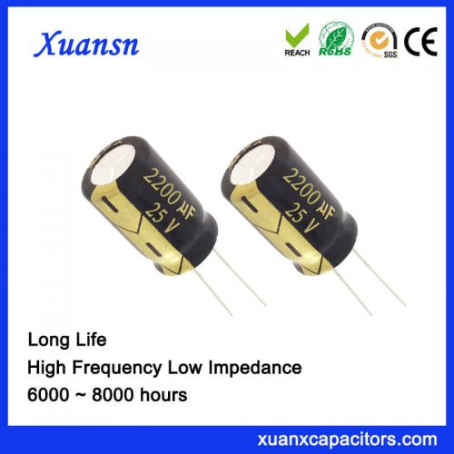 2200UF 25V Electrolytic Capacitor