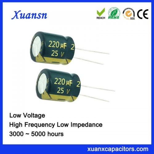 220UF 25V Aluminum Electrolytic Capacitor