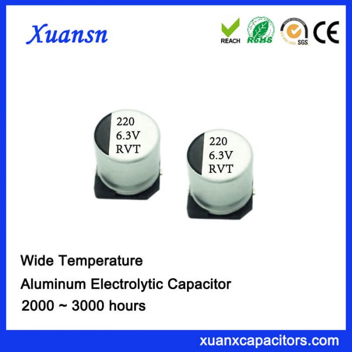RVT 220UF 6.3V SMD electrolytic