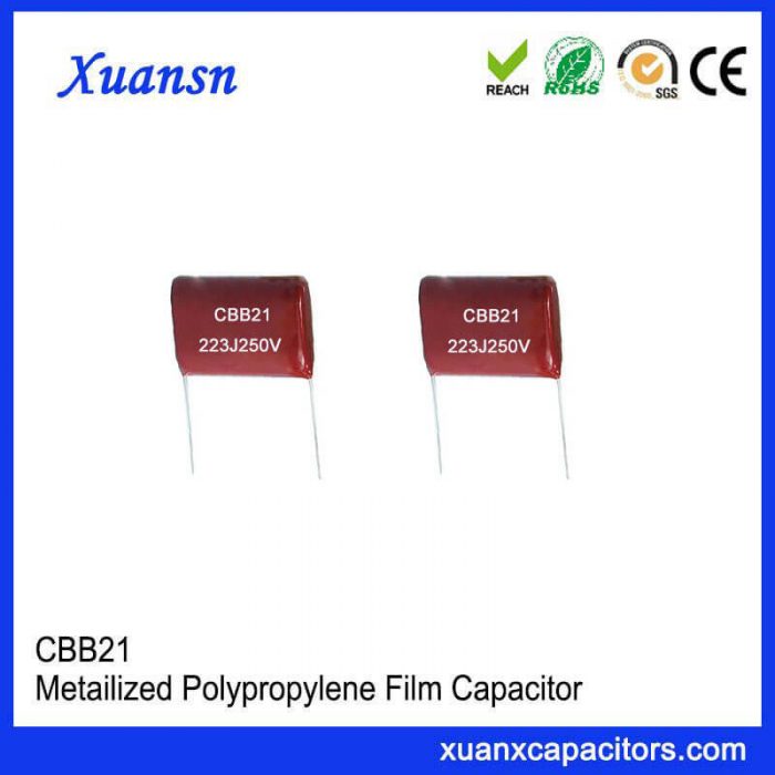 CBB21 223J 250V film capacitor