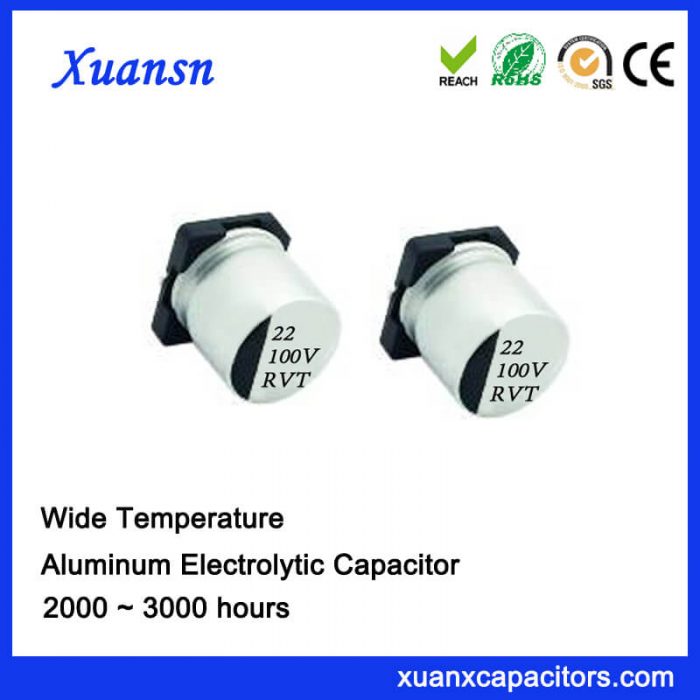 chip aluminum electrolytic capacitor 22uf100v
