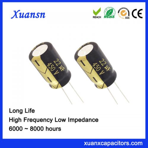 22UF 450V Long Life Electrolytic Capacitor