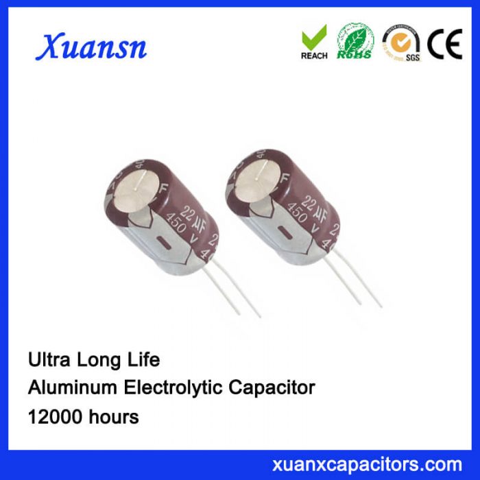 22UF 450V Aluminum Electrolytic Capacitor