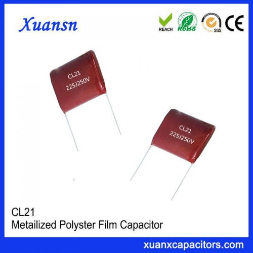 Digikey Cl21 Film Capacitor 225J 250V