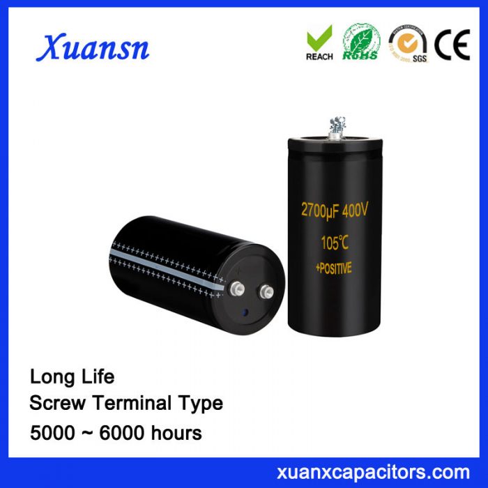 2700UF 400V Electric Capacitor