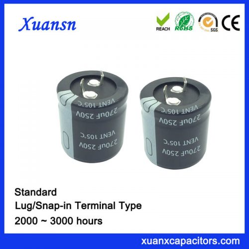 250V 270UF 3000Hours Snap In Capacitor