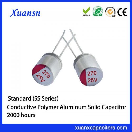 Solid capacitor 270UF/25V
