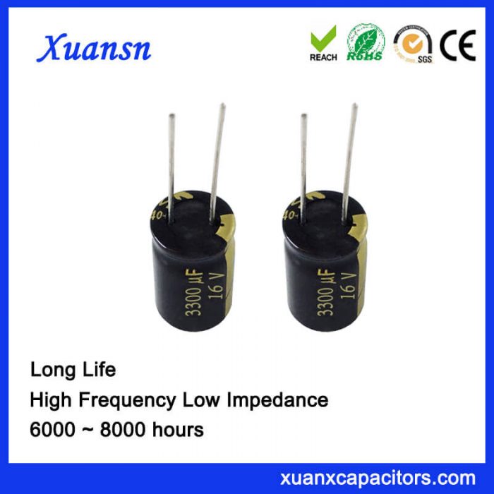 elctrolytic capacitor 3300UF16V