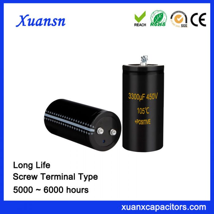 Screw Capacitor 450V 3300UF
