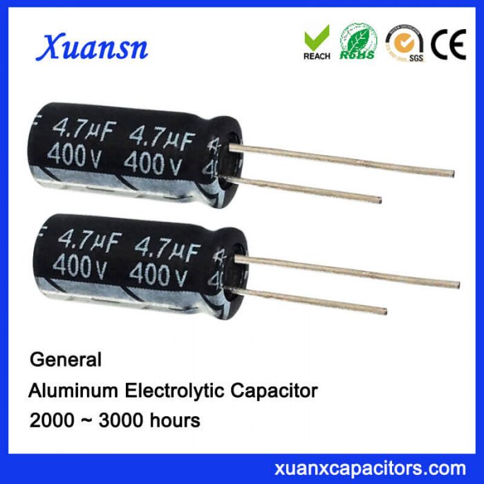 4.7uf 400v Electrolytic Capacitor