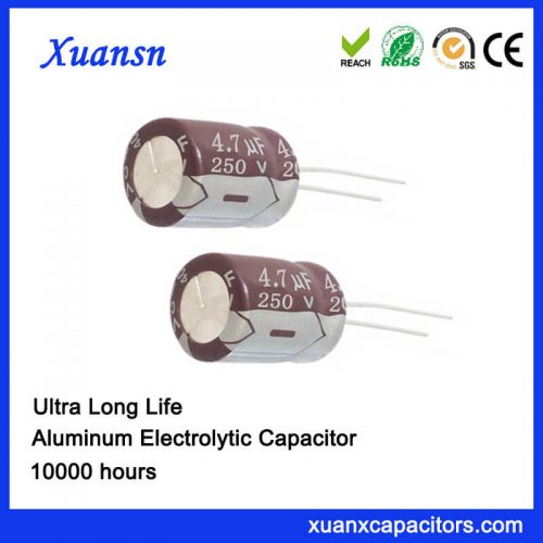 4.7UF 250V Electrolytic Capacitor
