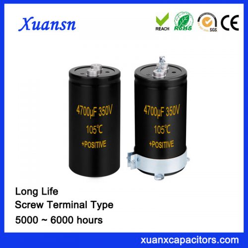 4700UF 350V Screw Terminal Type Capacitor