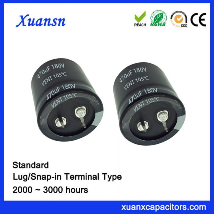 Capacitor 470UF 180v