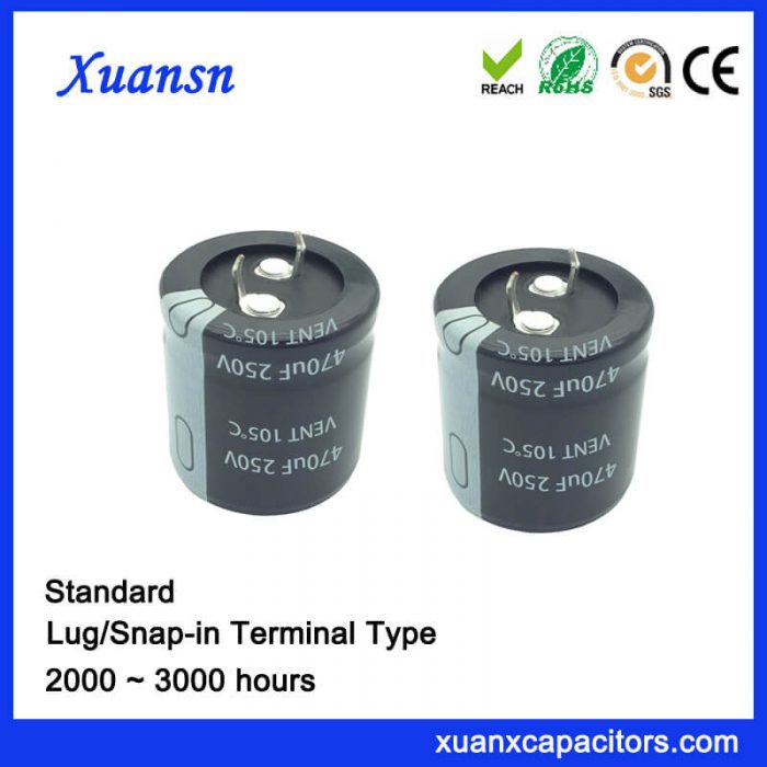 Electrolytic Capacitor 470UF 25V