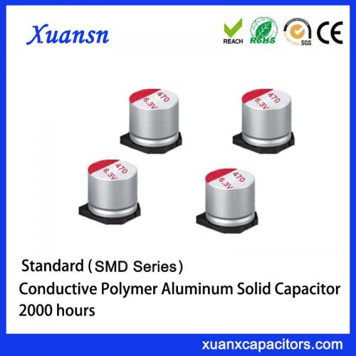 Ultra-small solid capacitors