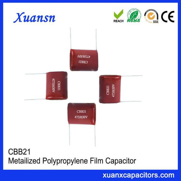 Orange capacitor 473J630V