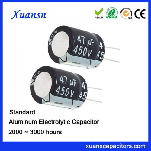 47UF 450V Electrolytic Capacitor
