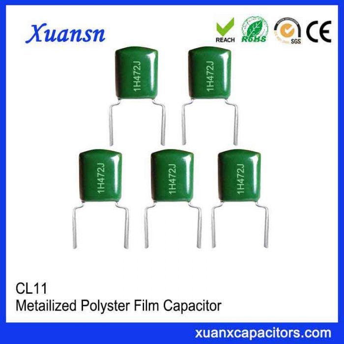 50V polyester film capacitor CL11
