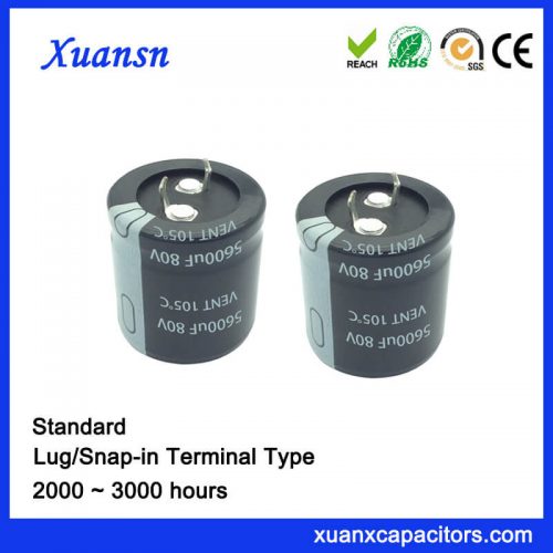Snap In Capacitor 5600UF 80V