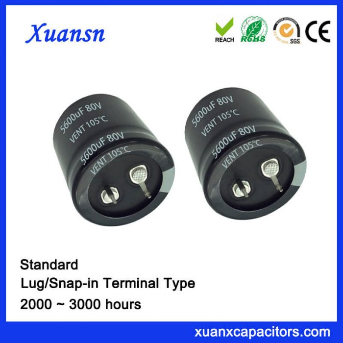Snap In Capacitor 5600UF 80V