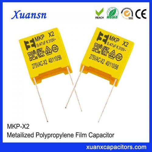 Safety capacitor X2