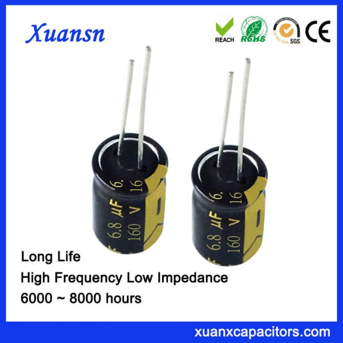160V 6.8UF Electrolytic Capacitor